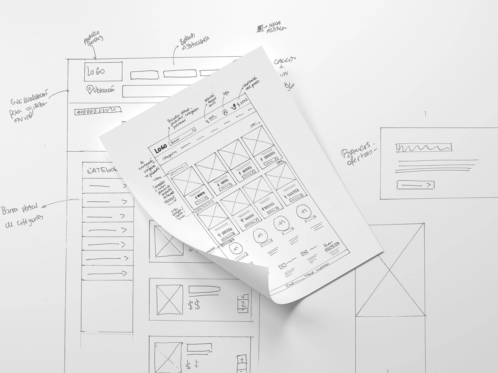 Low-fi Wireframe