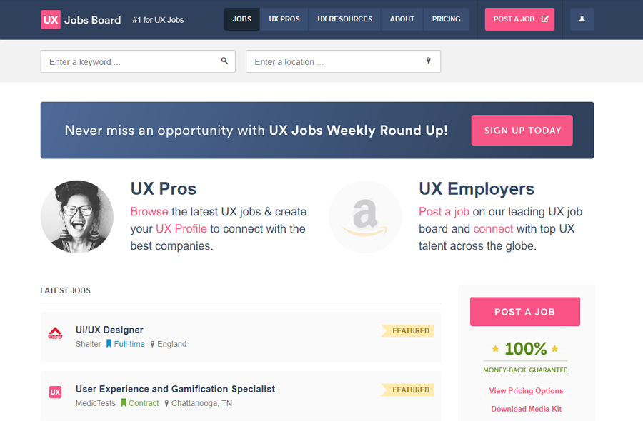 UX Jobs Board